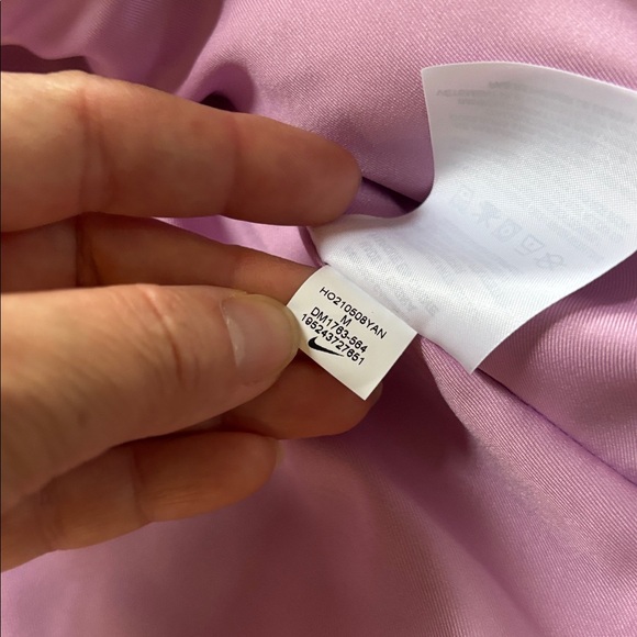 Nike Size M Pink Women's Sherpa Active Swoosh Cropped Zip Jacket DM1763-010 - Picture 7 of 8